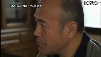 Japanese Woman Indulges In Forbidden Affair With Her Elderly Father-In-Law