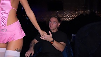 A Smoking Hot Stripper Gives The Vip Treatment To A Rock Hard Penis