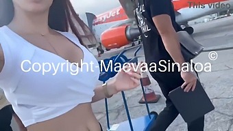 Maevaa Sinaloa'S Fitness Routine Includes A Stranger'S Cock In The Dressing Room