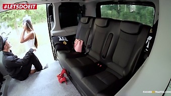 Asian Beauty Enjoys Intense Sex In A Taxi (Killa Raketa)