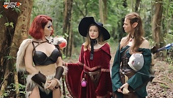 Diana Rider And Arinafox In A Role Play Adventure Called Sweetie Fox