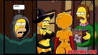 Halloween Special With The Simpsons In Porn Form!