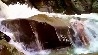 Lilyan Becomes Aroused By The Water In The River