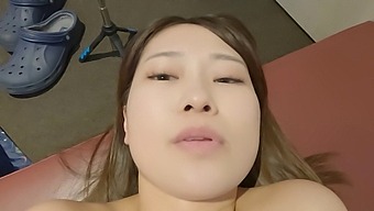 Japanese Stepdad'S First-Time Experience With A Petite Bridesmaid In A Cozy Cafe