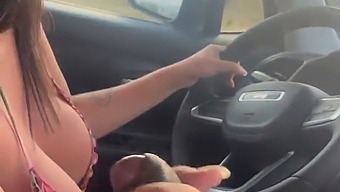 I Seized The Chance To Give My Stepson A Deepthroat Blowjob At A Bus Stop, Ensuring No One Else Would Witness It, Including My Husband.
