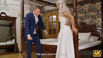 Bride'S Wedding Day Takes An Unexpected Turn With A Steamy Threesome