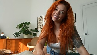 Redhead Sinatra Monroe Wants To Make A Sex Tape For Her Cuck Boyfriend.