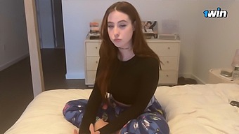 Hot Redhead In Class Gets A Creampie Before The Lecture Starts.