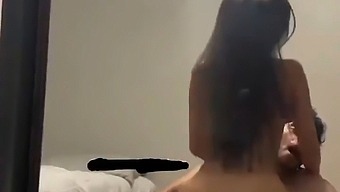 A Young Beauty Enjoys A Hard Cock In All Its Glory.